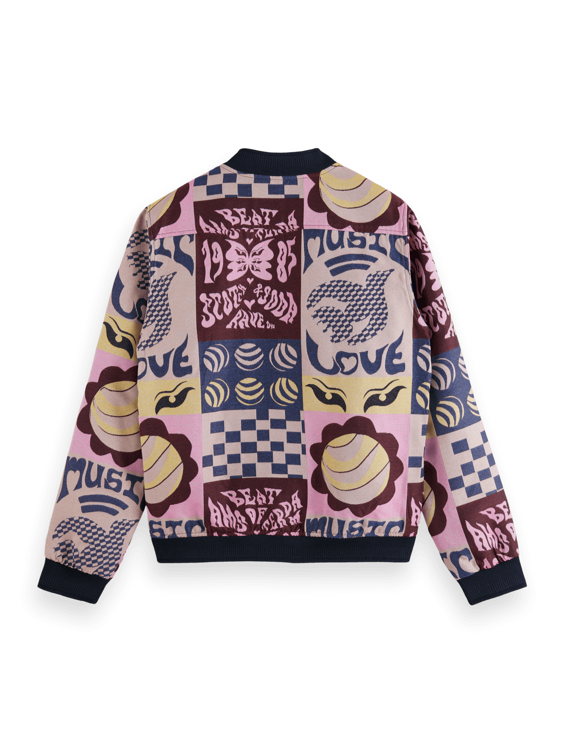 SCOTCH & SODA JACQUARD BOMBER JACKET Gravity NYC