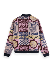 SCOTCH & SODA JACQUARD BOMBER JACKET Gravity NYC