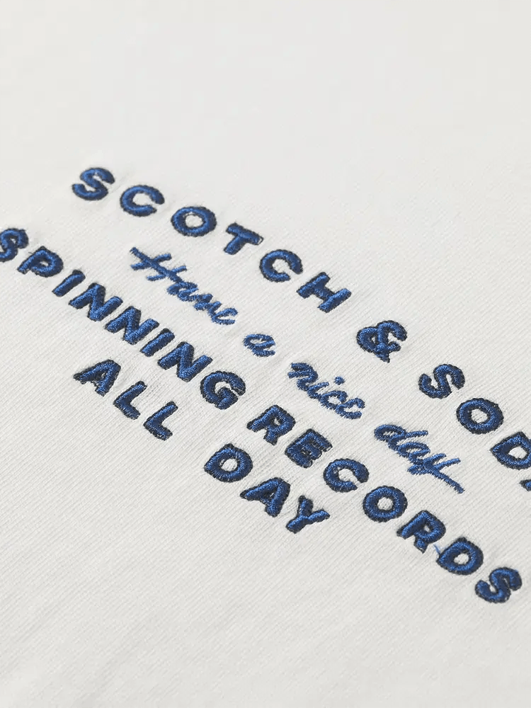 SCOTCH & SODA RECORD ARTWORK TEE Gravity NYC