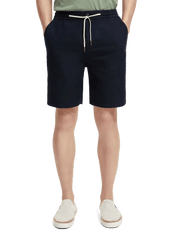 SCOTCH & SODA The Fave-Linen Blended Bermuda Shorts Gravity NYC