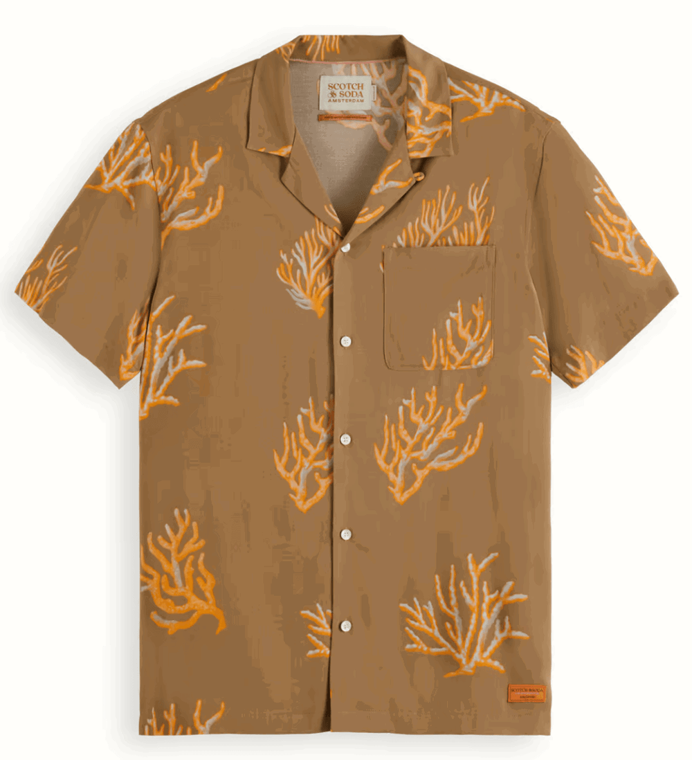 SCOTCH AND SODA Men's Button-Up and Polo Shirts at Gravity NYC