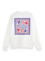 SCOTCH & SODA Bandana Artwork Sweatshirt