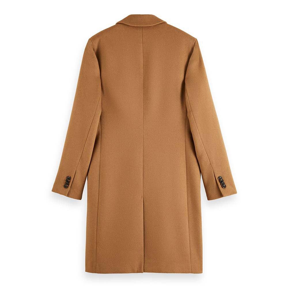 SCOTCH AND SODA Classic Wool Blend Overcoat - Gravity NYC