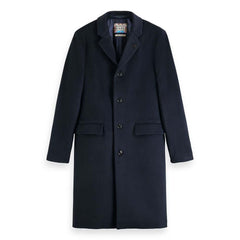 SCOTCH & SODA Classic Wool Blend Overcoat