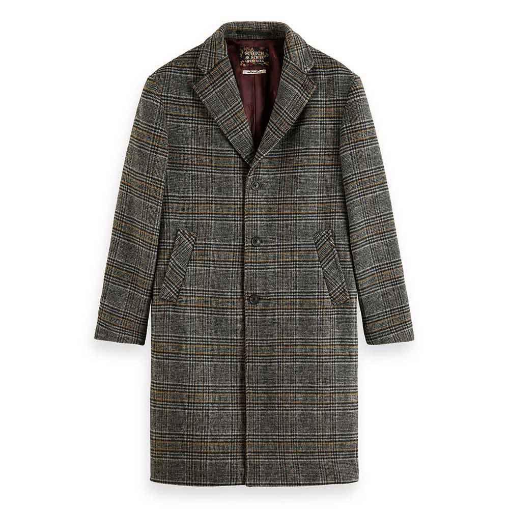 SCOTCH AND SODA Classic Wool Blend Overcoat - Gravity NYC
