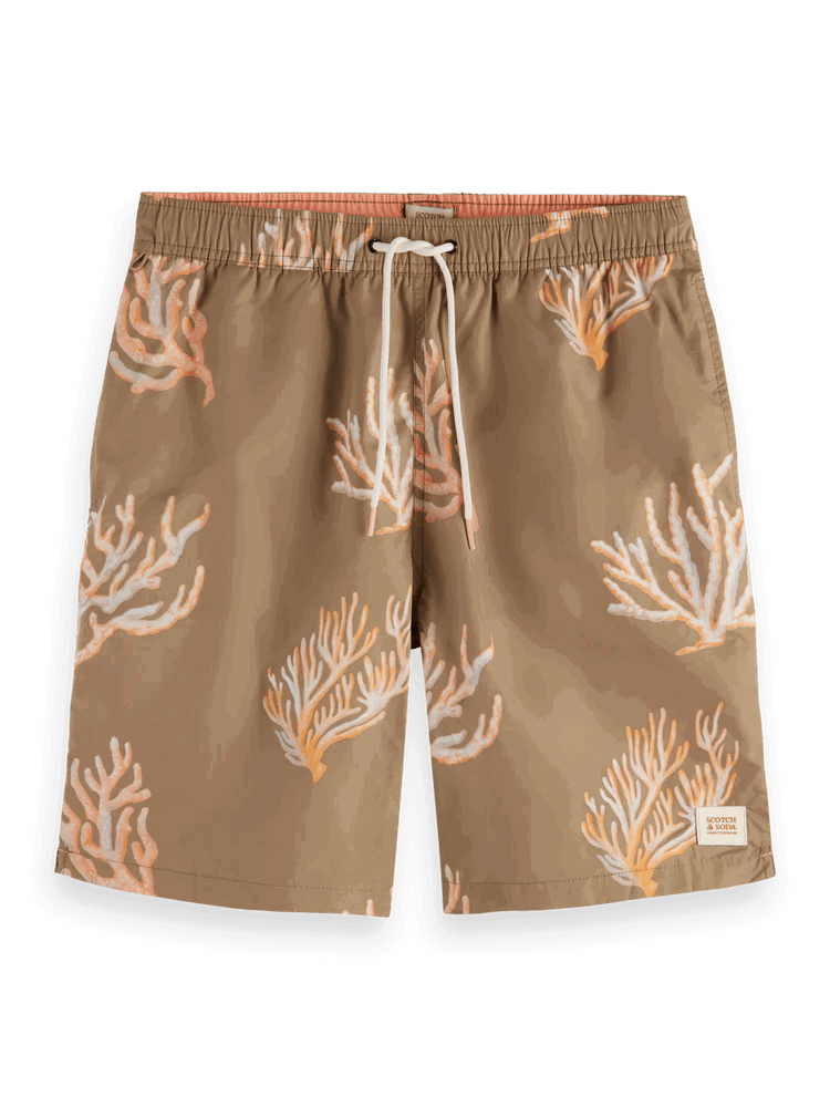 SCOTCH & SODA Fave-Cotton/Linen Bermuda Shorts