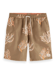 SCOTCH & SODA Fave-Cotton/Linen Bermuda Shorts