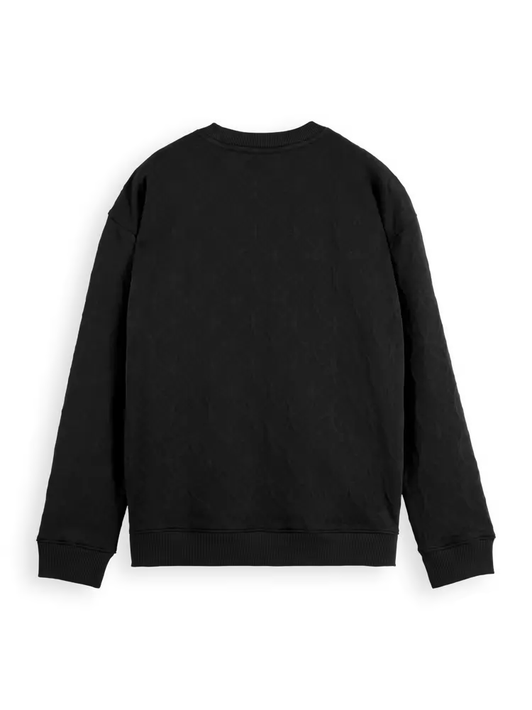 SCOTCH AND SODA Jacquard Regular-Fit Sweatshirt at Gravity NYC