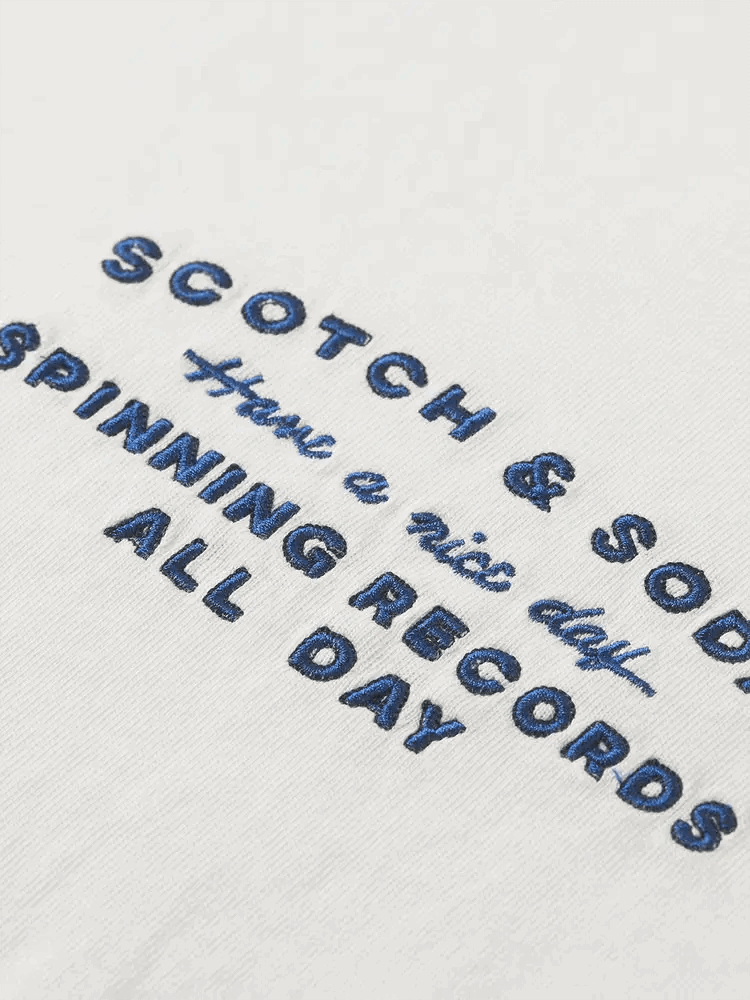 SCOTCH & SODA Record Artwork Tee Gravity NYC