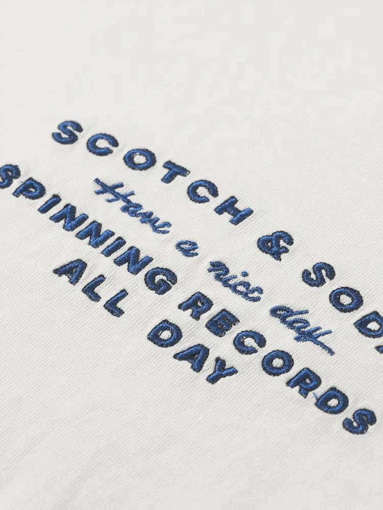 SCOTCH AND SODA Record Artwork Tee - Gravity NYC