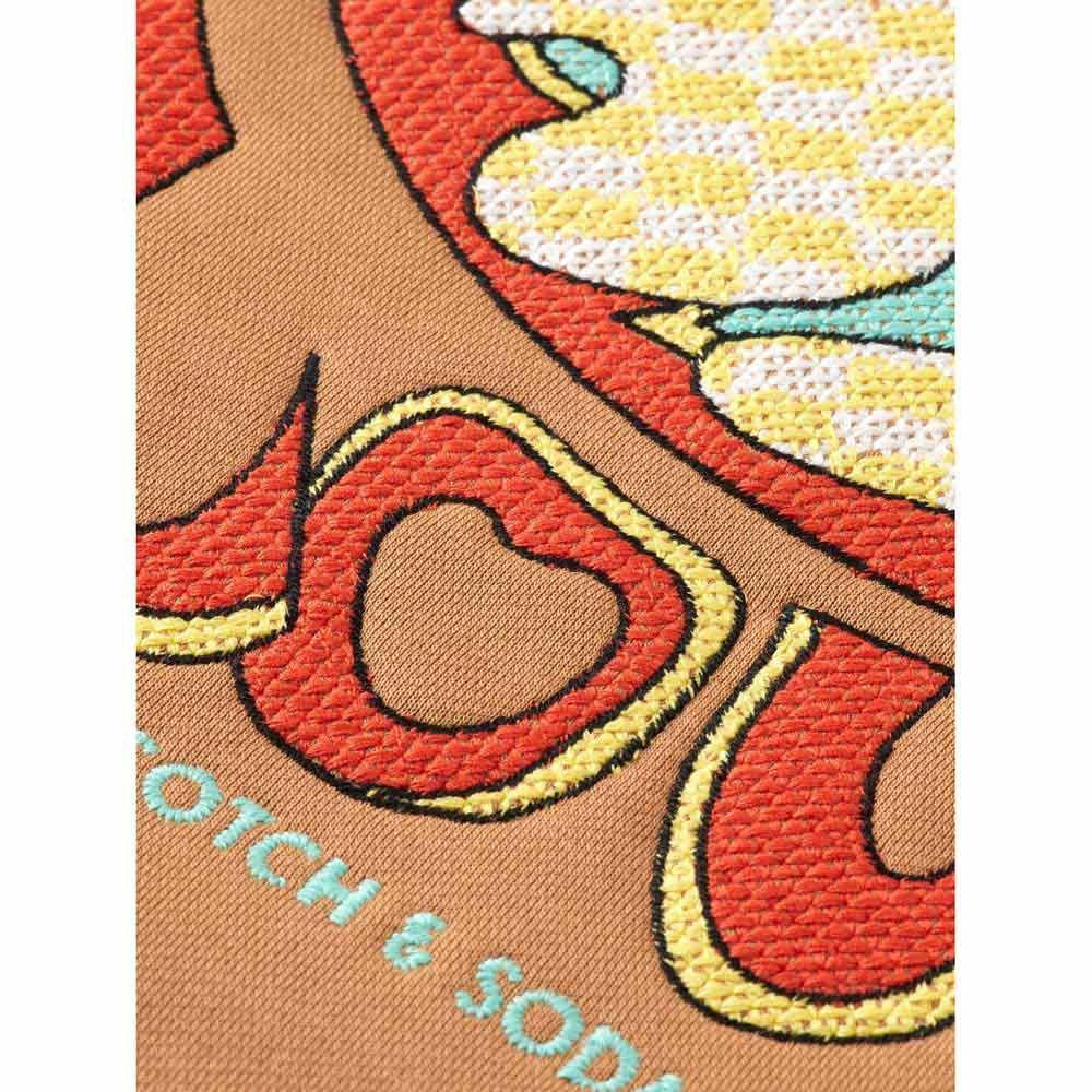 SCOTCH AND SODA Relaxed-Fit Artwork Hoodie - Gravity NYC