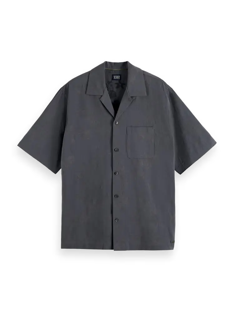SCOTCH AND SODA Relaxed-Fit Jacquard Shirt at Gravity NYC