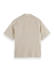 SCOTCH & SODA Relaxed Fit Seersucker Stripe Shirt