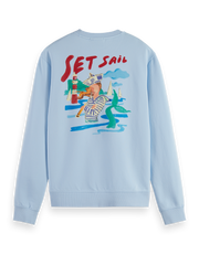 SCOTCH & SODA Sailor Artwork Sweatshirt