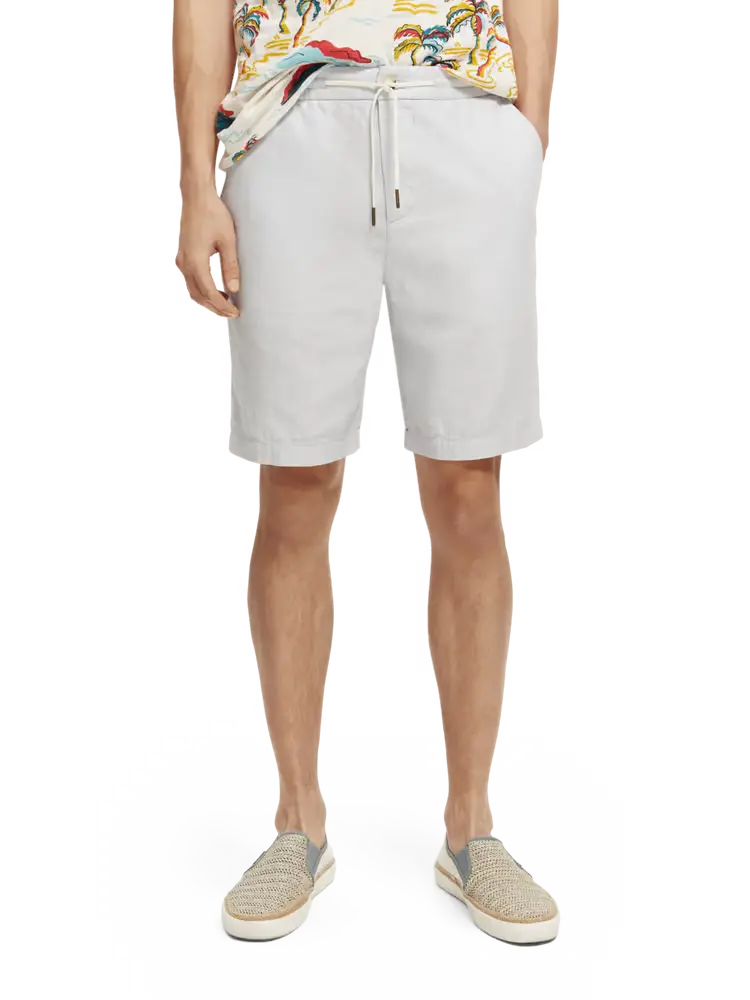 SCOTCH AND SODA The Fave-Linen Blended Bermuda Shorts - Gravity NYC