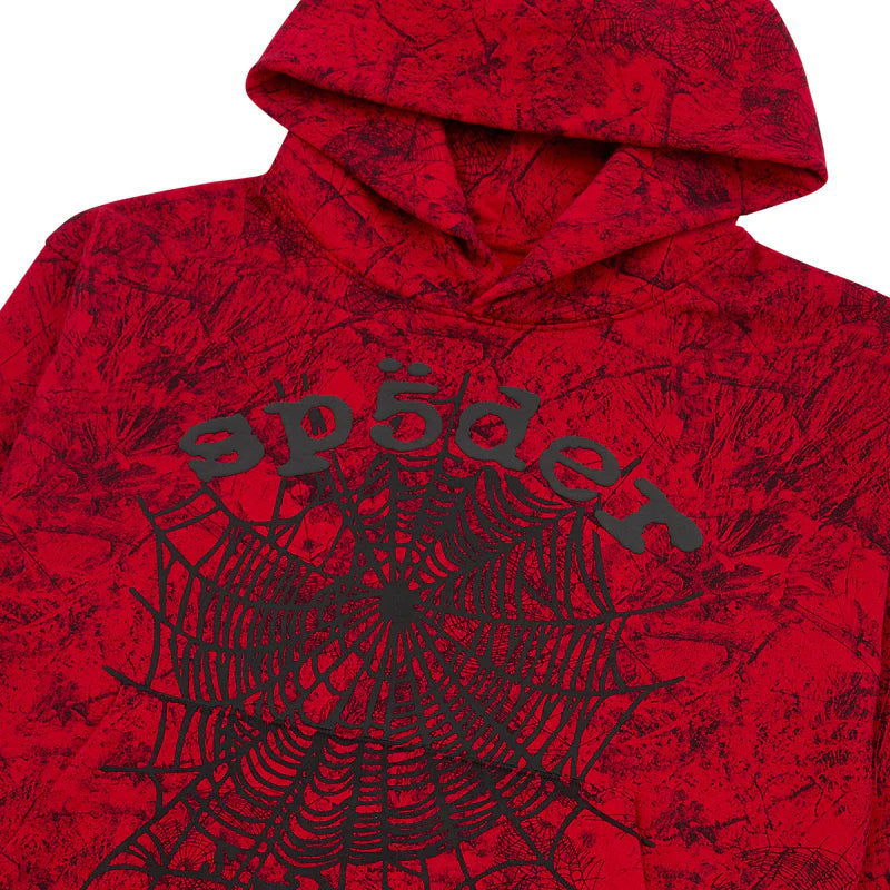 SP5DER OG Tree Camo Spider Hoodie Gravity NYC