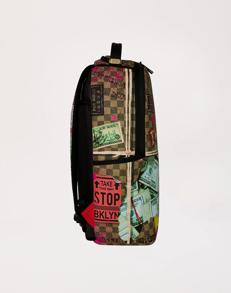 SPRAYGROUND Torn Packaging RMX Backpack B8767