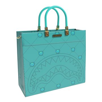 SPRAYGROUND Tiff Blue Stud Tortuga Tote T7935 - Gravity NYC