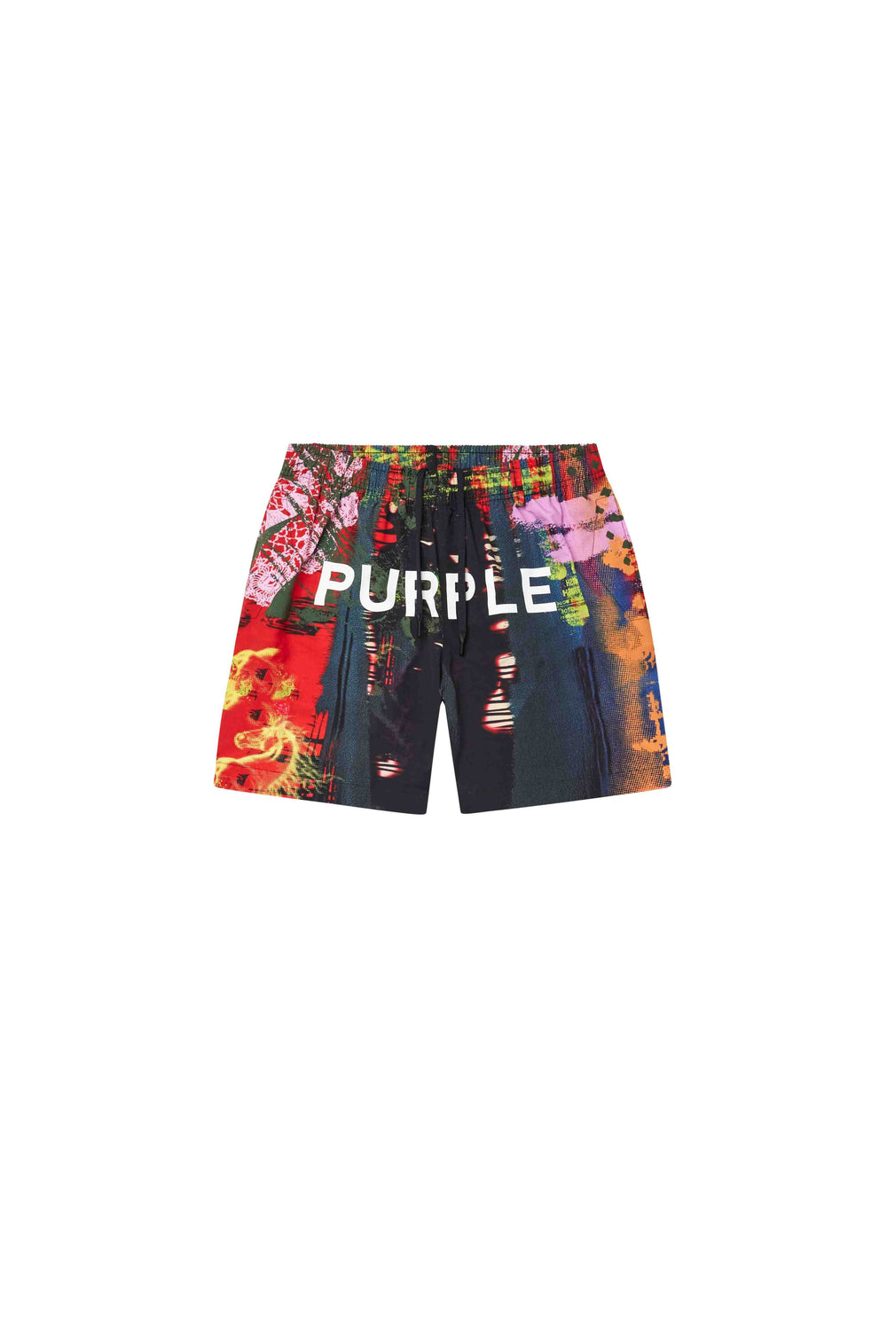 PURPLE BRAND P504 Abstract Swim Shorts - Gravity NYC