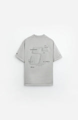 STAMPD Cement Transit Relaxed Tee Gravity NYC