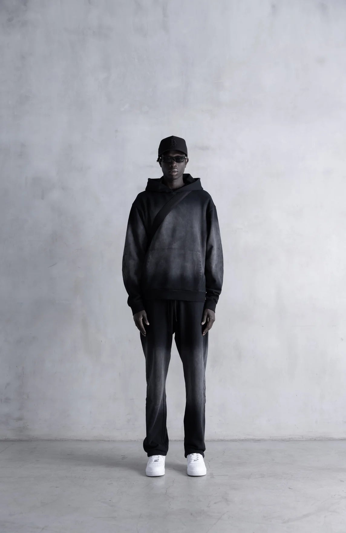 STAMPD Neo Tribal Core Hoodie Dip Dyed Gravity NYC