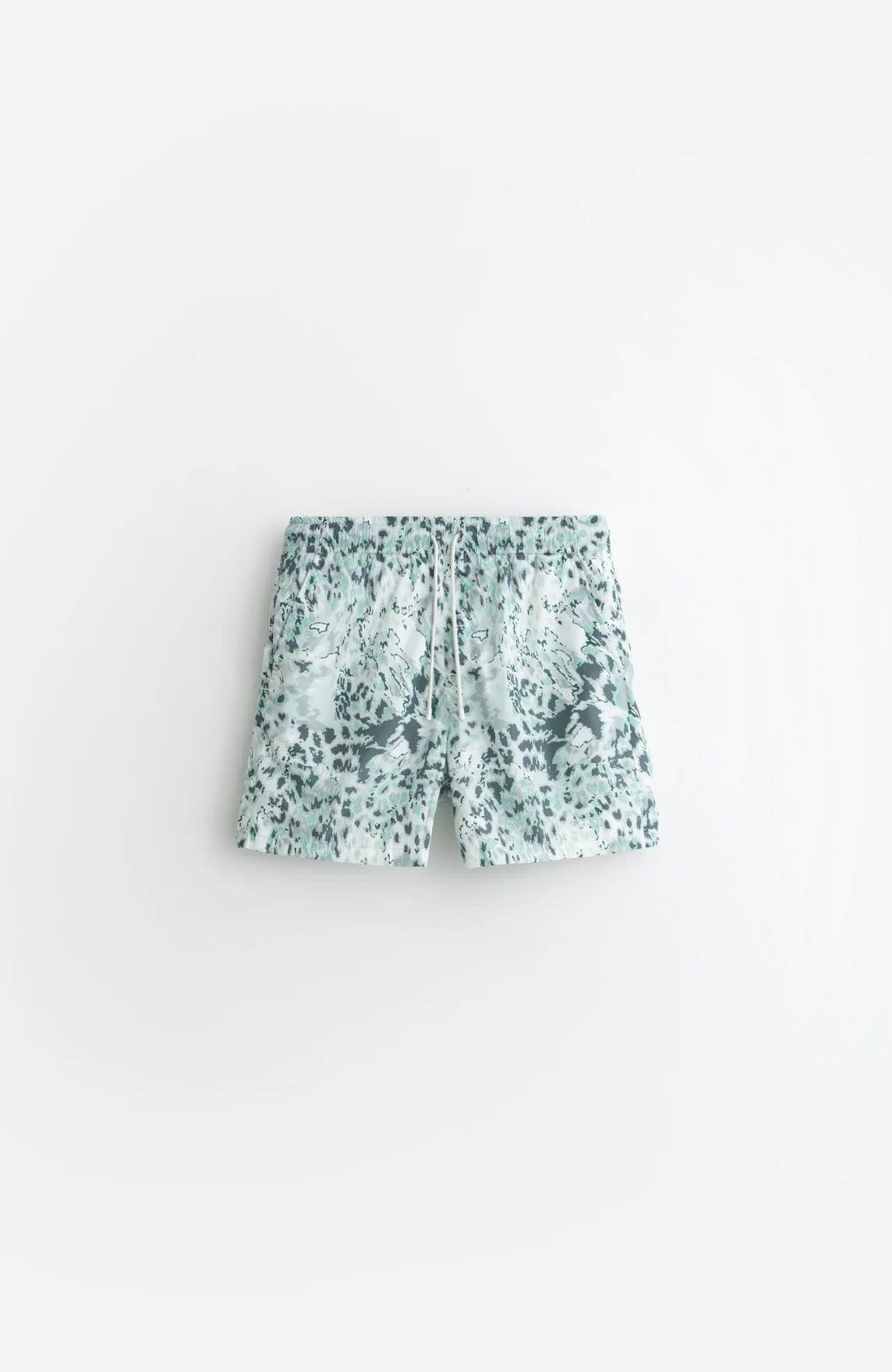 STAMPD Ocean Leopard Trunk Shorts Gravity NYC