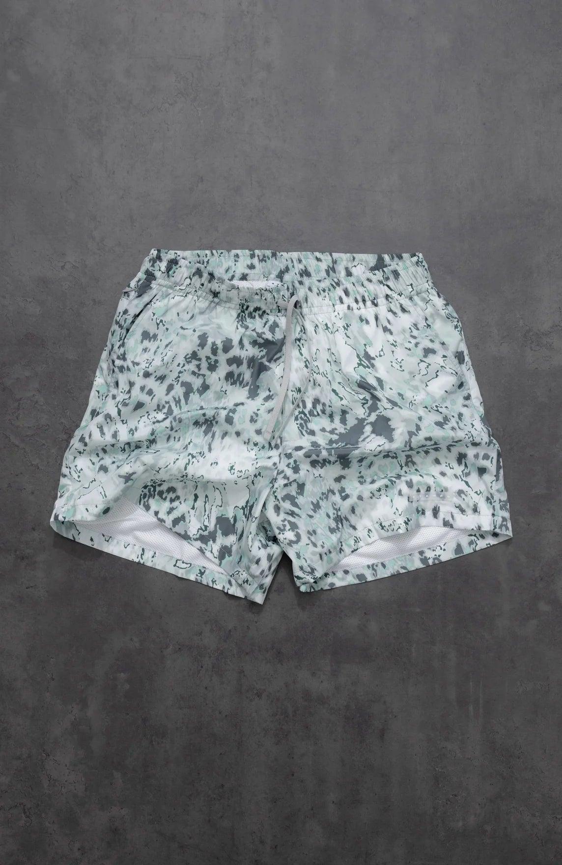 STAMPD Ocean Leopard Trunk Shorts Gravity NYC