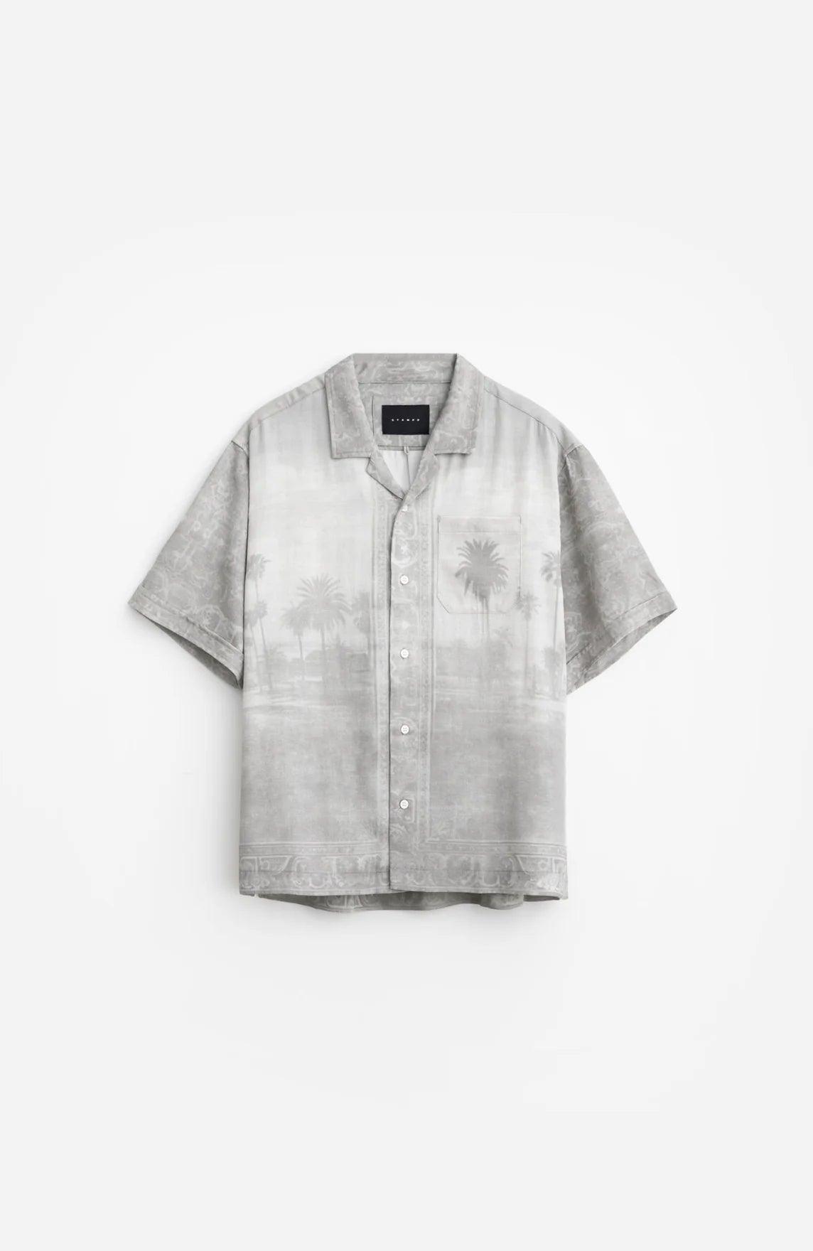 STAMPD Palm Rug Camp Collar Gravity NYC