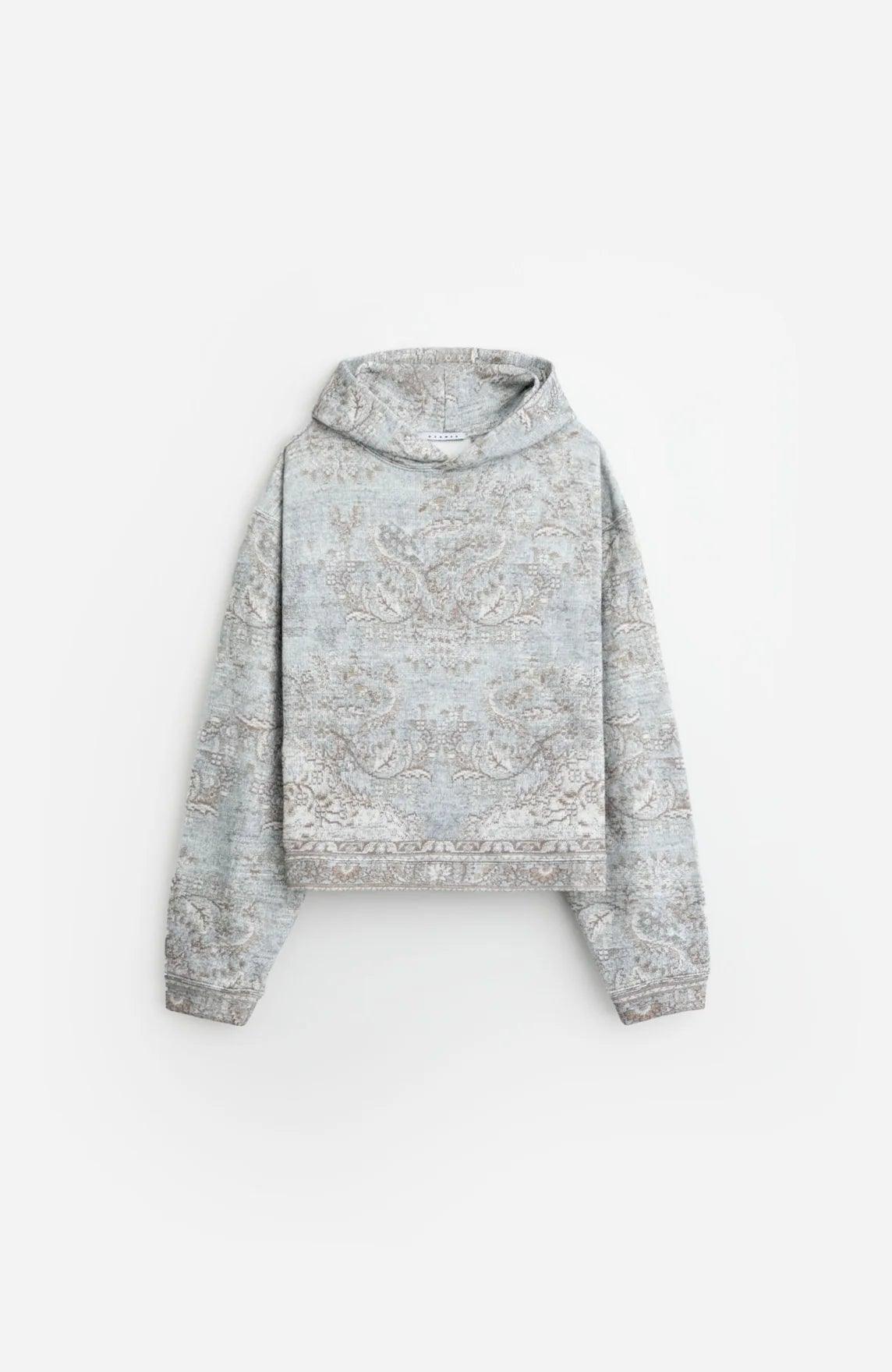 STAMPD Rug Cropped Hoodie Gravity NYC