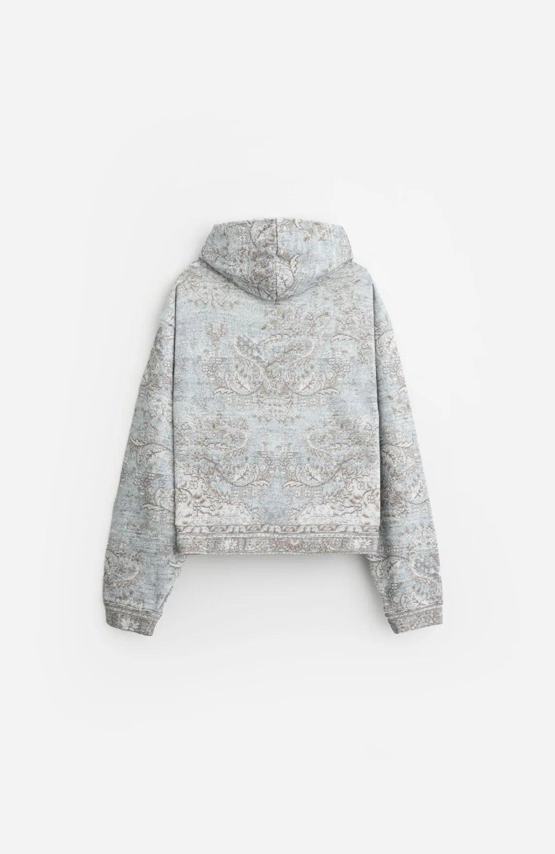 STAMPD Rug Cropped Hoodie Gravity NYC