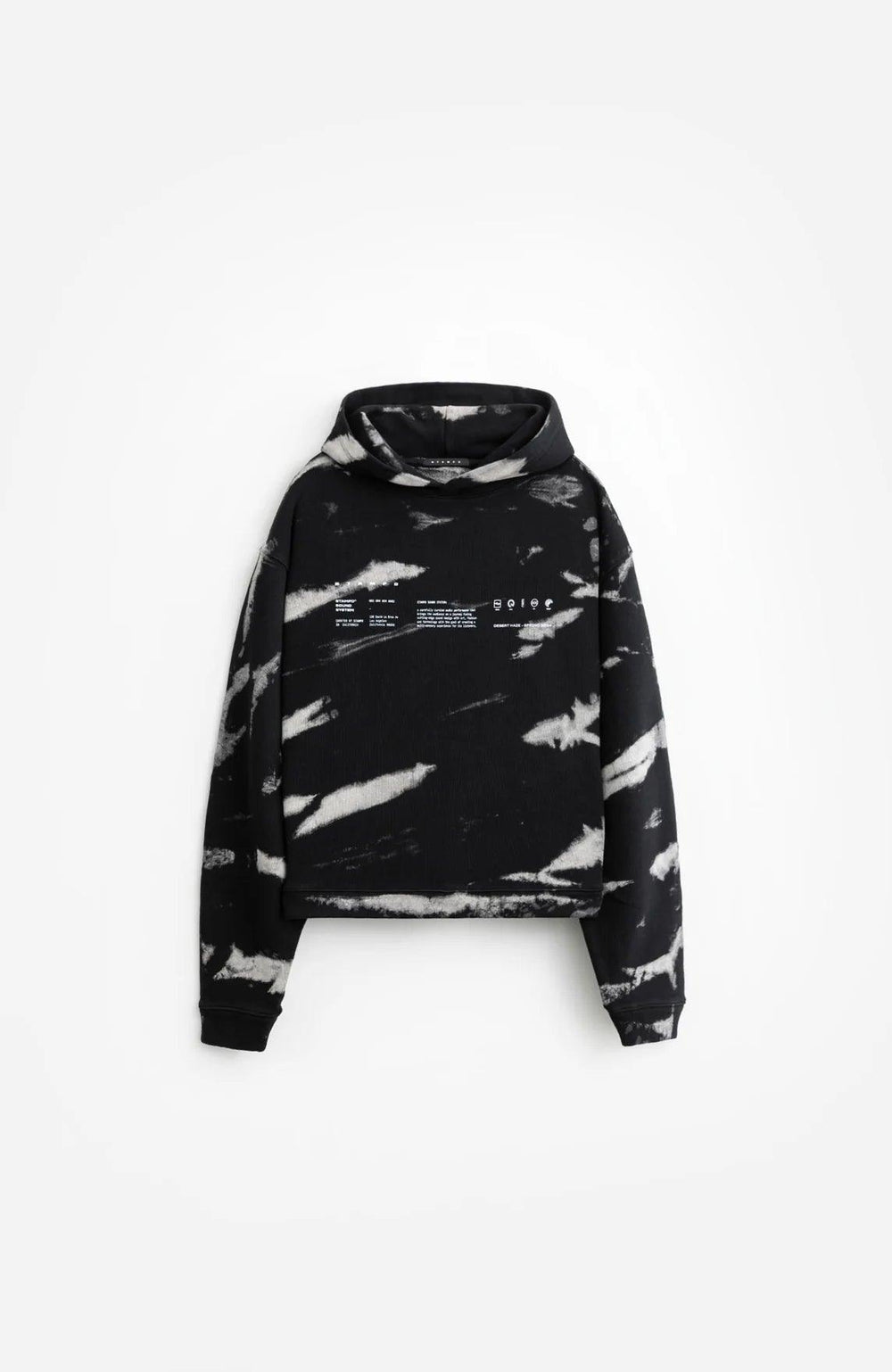 STAMPD Sound System Tie Dye Cropped Hoodie - Gravity NYC