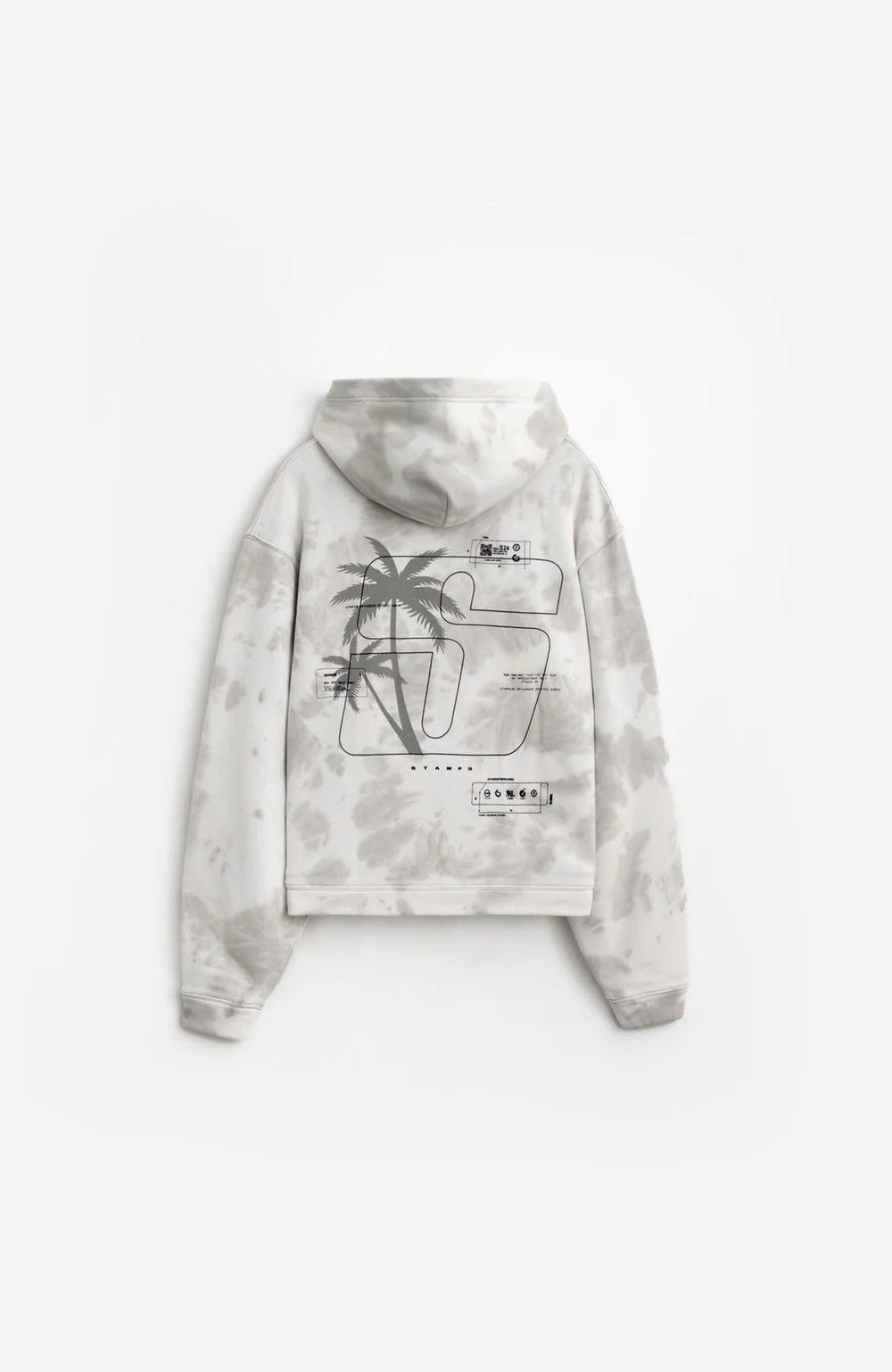 STAMPD Transit Dye Cropped Hoodie - Gravity NYC