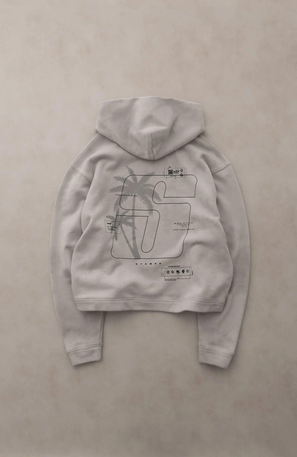 STAMPD Transit Dye Cropped Hoodie - Gravity NYC