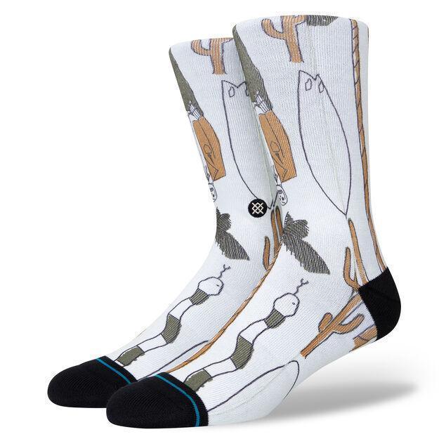 STANCE Socks: Ded Man Crew