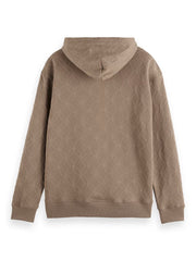 Scotch & Soda Jacquard Terry Hoodie