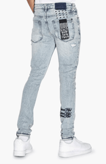 Ksubi Van Winkle Pixel Oktane Ripped Skinny Jeans