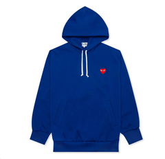 COMME DES GARCONS PLAY HOODIE - BLUE - Gravity NYC