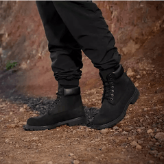 Timberland Men's 6-Inch Waterproof Field Boot Black