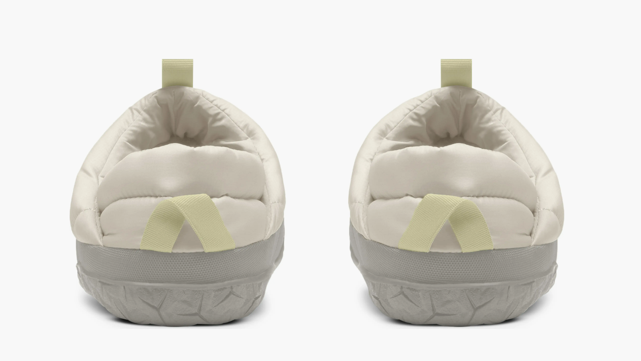 THE NORTH FACE Women's Nuptse Mule White Dune/Soapstone - Gravity NYC