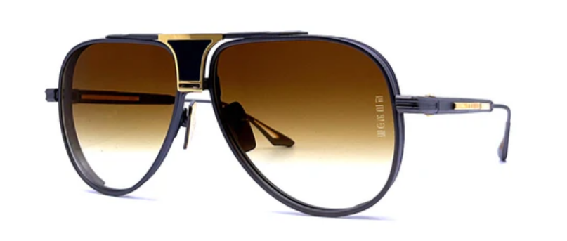 DITA Epiluxury 16 (Black Iron/Yellow Gold) Sunglasses Gravity NYC