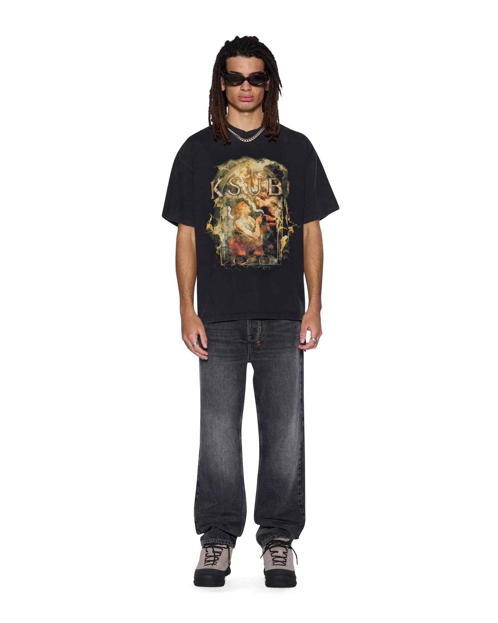 KSUBI Ascension Ekcess SS Tee Faded Black