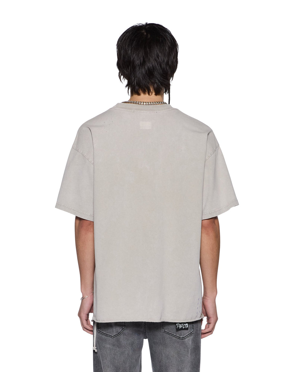 KSUBI Blasted Ekcess SS Tee Smoke Grey - Gravity NYC