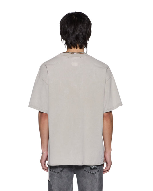 KSUBI Blasted Ekcess SS Tee Smoke Grey - Gravity NYC