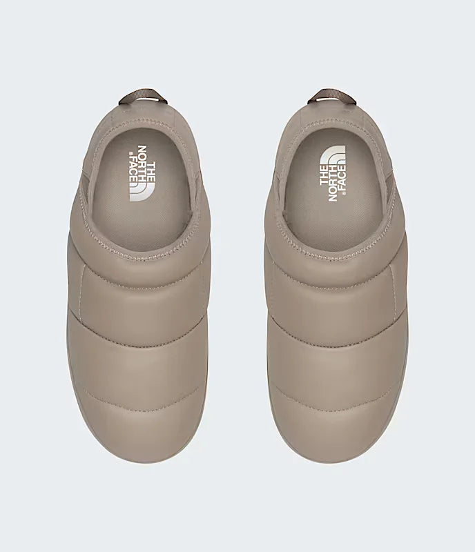 THE NORTH FACE Thermoball Traction Mule Leather Mushroom Grey - Gravity NYC