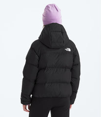 THE NORTH FACE Girls' North Down Hooded Jacket Black Gravity NYC