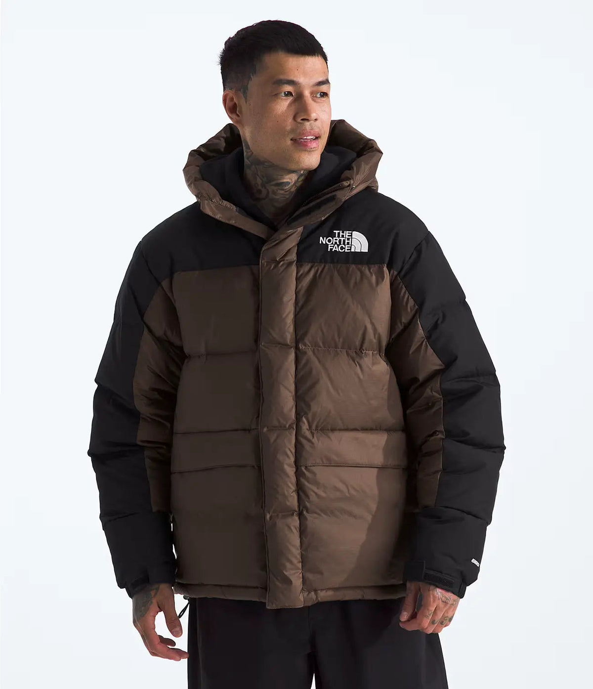 THE NORTH FACE Men's HMLYN Down Parka Smokey Brown/Black Gravity NYC
