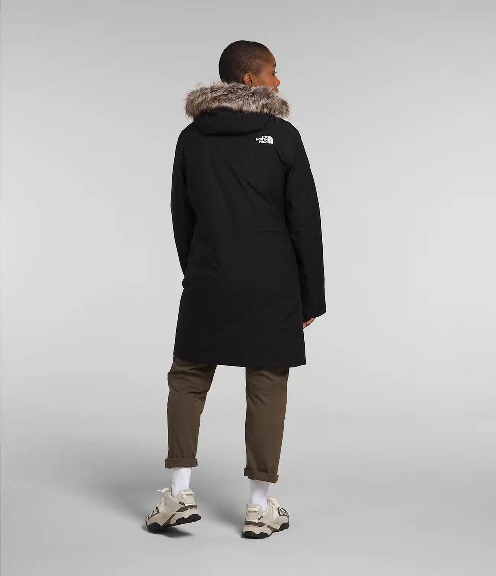 THE NORTH FACE Women's Arctic Parka Jacket Black - Gravity NYC