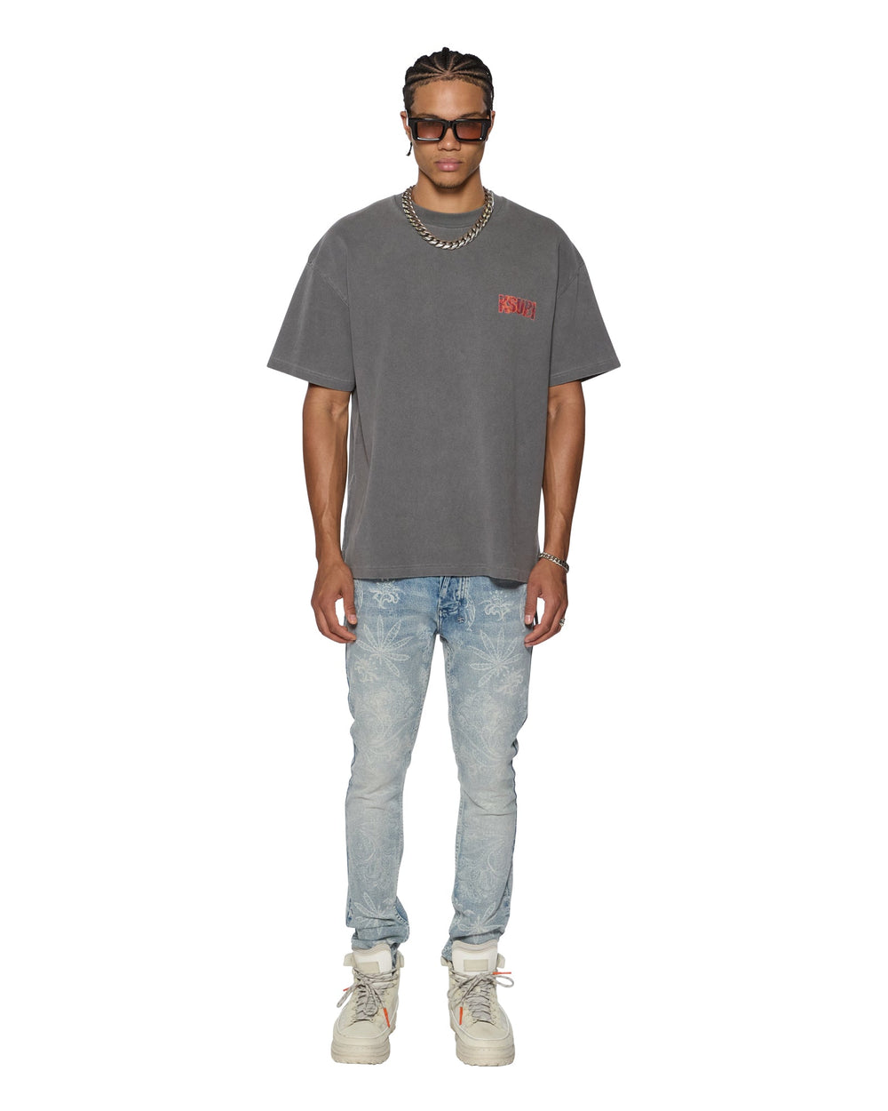 KSUBI Kickstart Ekcess SS Tee Charcoal - Gravity NYC