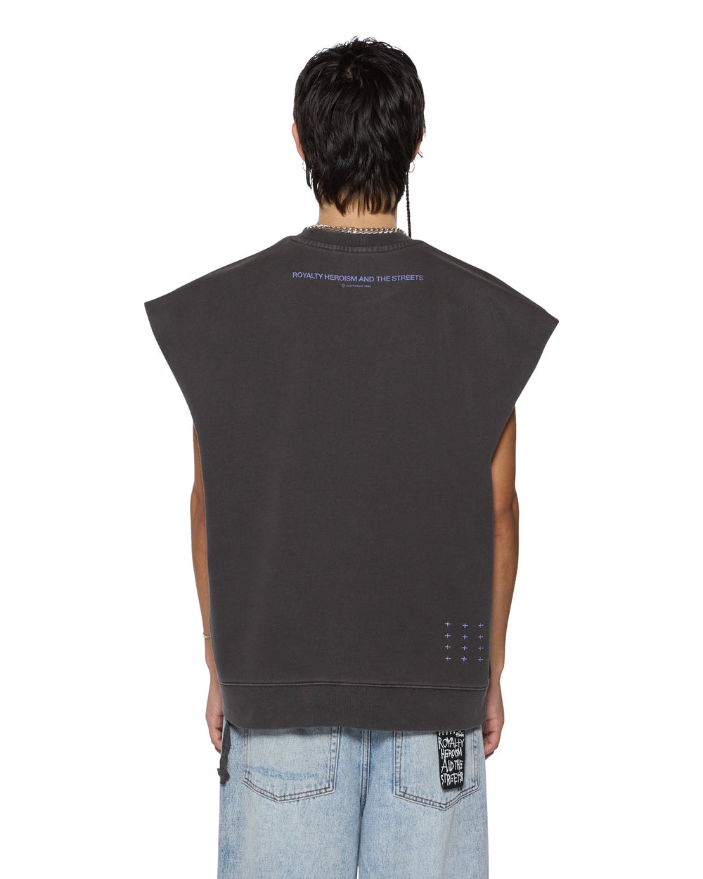 KSUBI Kingdom Slash Crew Faded Black - Gravity NYC
