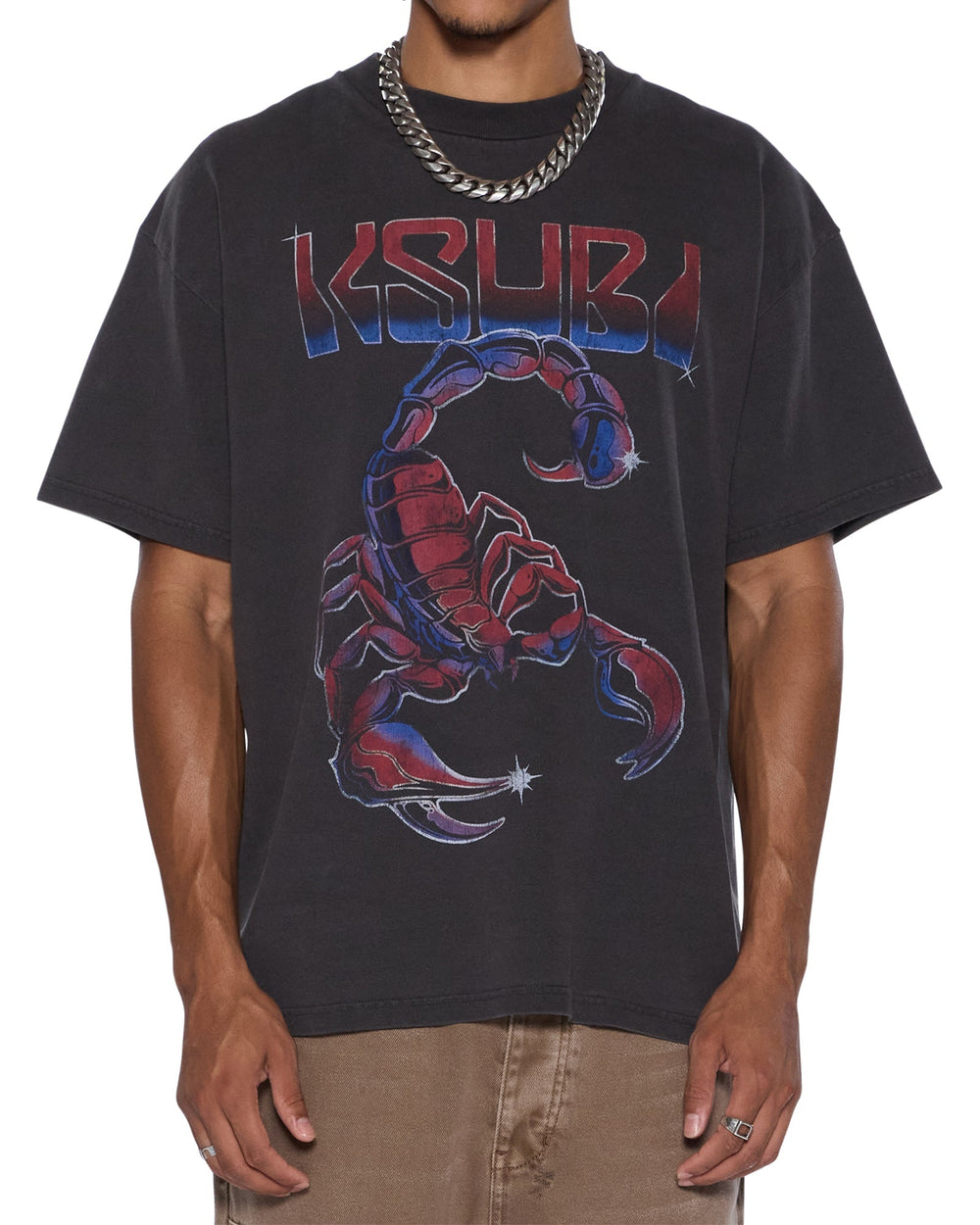 KSUBI Venom Ekcess SS Tee Faded Black - Gravity NYC